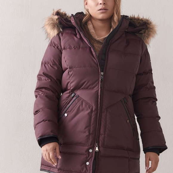 EUC Panther Down Plus Sized Parka with Fur Hood - Pajar / Addition Elle - Picture 14 of 15